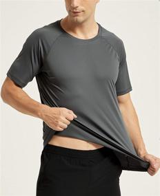 img 3 attached to MIER T Shirt Protection Workout Outdoor Sports & Fitness