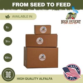 img 3 attached to 🥦 Premium Dried Alfalfa Hay: Ideal Nutritious Feed for Rabbits, Guinea Pigs, Chinchillas, and Ferrets - High Protein and Fiber Content - Healthy Small Animal Diet