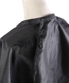 img 2 attached to 🪑 High-Quality Salon Cape Apron: Choose between 1 or 2 Packs, Shampoo and Oil Proof, Ideal for Hair Styling and Cuts - Professional Barbershop Supplies