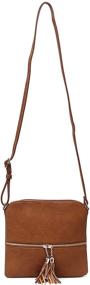 img 3 attached to 👜 Janin Women's Crossbody Handbag with Stylish Tassel - Trendy Women's Handbags & Wallets