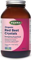 flora organic crystals highly soluble logo