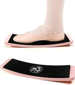 img 1 attached to 🩰 DHDH Sunny Ballet Turning Board - Portable Training Equipment for Dancers - Balance Spin Boards for Better Pirouette, Figure Skating Technique, Releve - Ideal for Ice Skaters, Gymnasts, and Cheerleaders