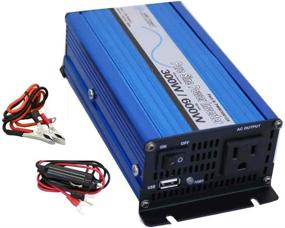 img 3 attached to 🔌 Reliable and Efficient: AIMS 300 Watt 24 Volt Pure Sine Power Inverter