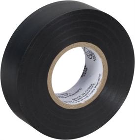 img 3 attached to Duck Brand 299006 Utility Vinyl Electrical Tape - High-Quality Single 🦆 Roll - 3/4 Inch x 60 Feet - Long Lasting Black Tape