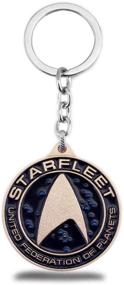 img 4 attached to 🚀 Reddream Star Trek Keychain/Neccklace Pendants: Metal Charm Jewelry Gifts for Teens (1PCS)