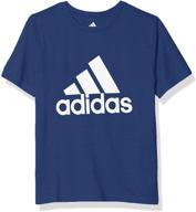 stay dry with adidas boys' aeroready short sleeve moisture-wicking t-shirt logo