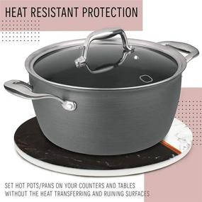img 2 attached to Enhanced LotFancy Non Slip Countertop Mat: Resistant & Wide Diameter