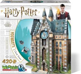 img 4 attached to 🧙 Wrebbit 3D Hogwarts 440 Piece Jigsaw: Experience the Magic in Stunning Detail!