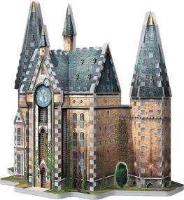 img 2 attached to 🧙 Wrebbit 3D Hogwarts 440 Piece Jigsaw: Experience the Magic in Stunning Detail!