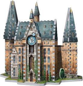 img 3 attached to 🧙 Wrebbit 3D Hogwarts 440 Piece Jigsaw: Experience the Magic in Stunning Detail!