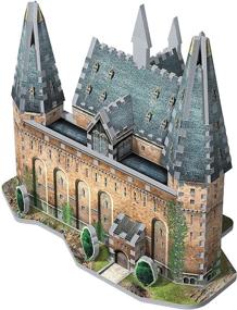 img 1 attached to 🧙 Wrebbit 3D Hogwarts 440 Piece Jigsaw: Experience the Magic in Stunning Detail!