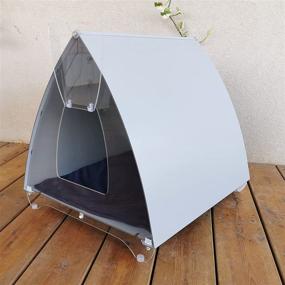 img 1 attached to Palram Mona Cat Kennel: Small to Medium Cat Tent with Escape Door, Outdoor House & Shelter – Waterproof