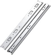 bokaiya 10 inch full extension side mount ball bearing sliding drawer slides - 5 pairs | multiple lengths available logo