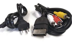 img 1 attached to 🔌 6ft AV Cable and 5ft AC Power Cord Bundle for Xbox - Optimized for SEO