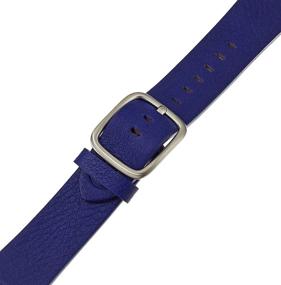 img 2 attached to Hadley Leather Calfskin Watch Strap Women's Watches and Watch Bands