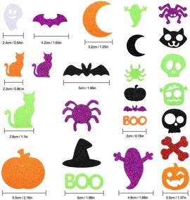 img 1 attached to Halloween Stickers Assorted Adhesive Decoration