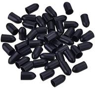 eboot 150 pack black pour spot caps pourer covers - liquor bottle spout dust protection caps for optimum liquor bottles логотип