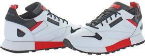 img 2 attached to Reebok Classic Leather Sneaker Porcelain Men's Shoes