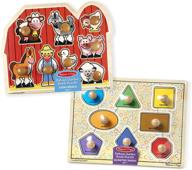 🧩 mind-stimulating entertainment: melissa & doug jumbo wooden puzzles unleashed! логотип