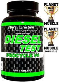 img 1 attached to 💪 Maximize Performance with Diesel Testosterone Booster + Estrogen Blocker V4 - 145 Tabs