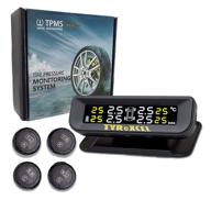 🚗 tyrexcel tpms 4 датчик экономического типа: отображение реального времени температуры и давления для автомобиля rv suv mpv седан логотип