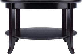 img 2 attached to ☕ Stylish Winsome Genoa Coffee Table in Rich Espresso Finish