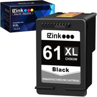 🖨️ e-z ink (tm) remanufactured hp 61xl ink cartridge - high yield replacement for hp envy, deskjet, and officejet printers logo