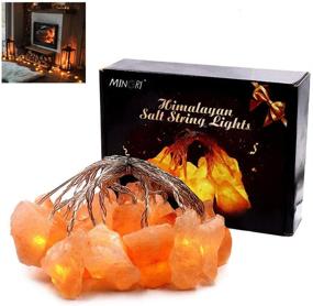 img 4 attached to 🧚 Himalayan Salt Lamp Fairy Lights: Vibrant Indoor Decor for Bedroom, Meditation, and Office