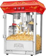 🍿 great northern popcorn countertop style popcorn machine: the perfect red counter-top popper logo