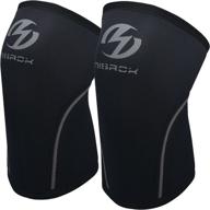 💪 7mm neoprene knee sleeves - optimal support for cross training, weightlifting, powerlifting & more logo