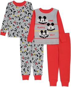 img 4 attached to Disney Mouse Cotton Pajamas Mickey