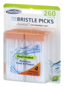img 1 attached to 🦷 DenTek Deep Clean Bristle Picks - Food & Plaque Removers, 260 Count