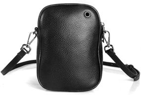 img 4 attached to Werllands Womens Leather Double Shoulder