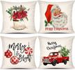 christmas pillow covers buffalo decorations logo