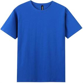 img 3 attached to Cotton Sleeve Essentials Clothes Fashion Men's Clothing