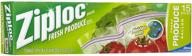 ziploc fresh produce bag-15 ct: convenient storage solution for your fresh produce logo