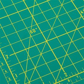 img 1 attached to 🔪 ZERRO Self Healing Double Sided 5-Ply Rotary Mat 9x12 (A4) for Cutting