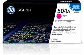 img 4 attached to 🖨️ HP 504A CE253A Magenta Toner Cartridge - High-Quality Printing Guaranteed