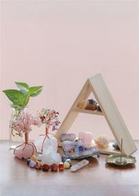 img 3 attached to 🌹 Natural Rose Quartz Money Tree – Feng Shui Wealth Ornament with Healing Crystals: Enhance Prosperity Energy, Tree of Life Tumbled Stones, Crystal Quartz Office & Living Room Table Decoration for Good Luck, Health, and Wealth – Ideal Figurine Gift