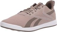 👟 reebok court white walking shoes in black logo