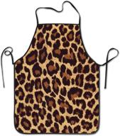 yishow cheetah leopard adjustable apron logo
