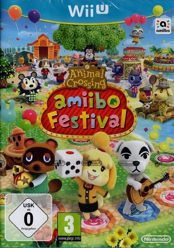 동물의 숲 amiibo festival nintendo u 로고