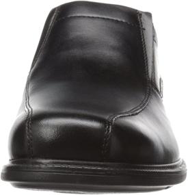 img 3 attached to Rockport Charles Slip Black Leather Men's Shoes