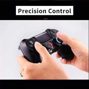 img 3 attached to 🎮 Molgegk Wireless Controller PS4 Replacement Part Gamepad Joystick +Dual Vibration & Charging Cable - Black