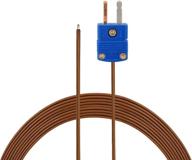 🌡️ perfectprime tl0024tt t-type thermocouple probe: -200~260°c / -328~500°f, 2 meter long logo