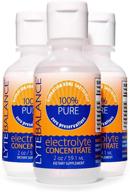 💧 lyte balance electrolyte concentrate 2 oz pack of 3 logo