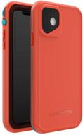 lifeproof frē series waterproof case for iphone 11 - fire sky (bluebird/tangerine) logo