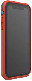 img 1 attached to LifeProof FRĒ SERIES Waterproof Case For IPhone 11 - FIRE SKY (BLUEBIRD/TANGERINE)
