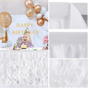 img 2 attached to 🎉 Willow Organza Birthday Wedding Decoration