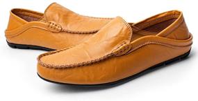 img 3 attached to 👞 MCICI Breathable Loafers Moccasin for Driving